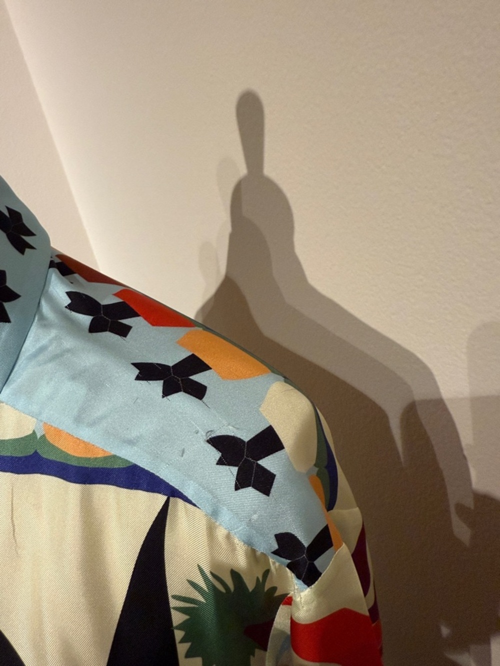 Sandro x Louis Barthélemy Silk Graphic Shirt - Picture 7 of 12